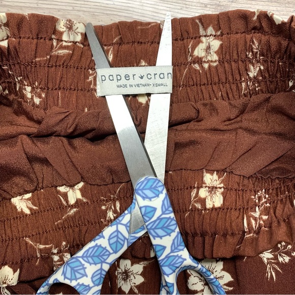 NWOT Paper Crane Ruffle Mini Skirt - Picture 11 of 12